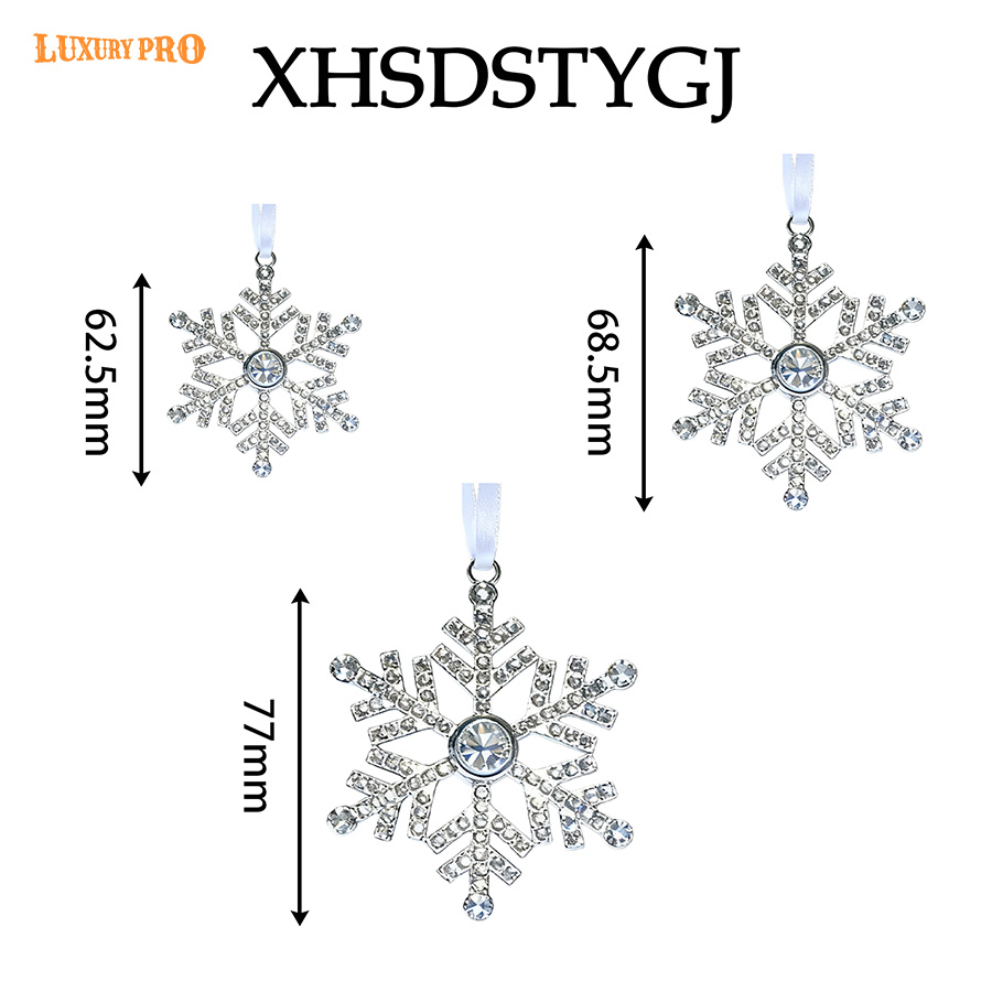 Snowflake Christmas Tree Projection Ornament