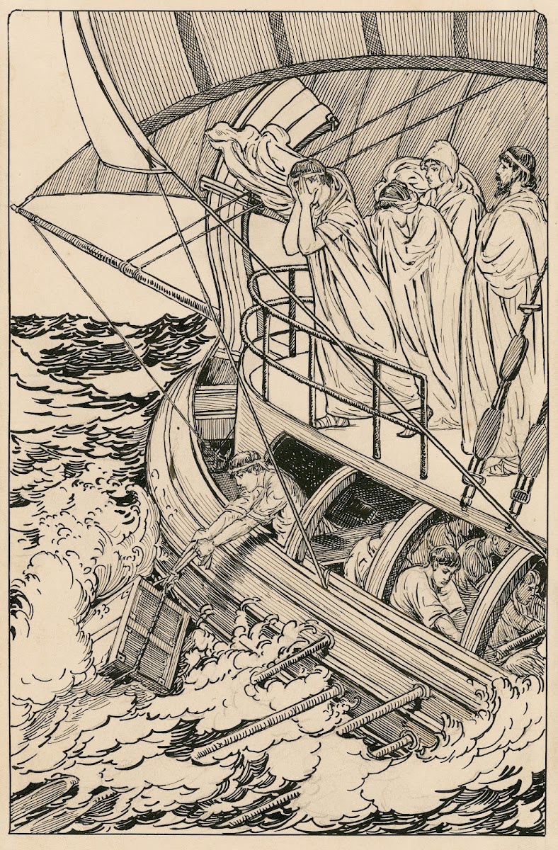 Pericles Prince of Tyre As they cast the Queen overboard 1917 1918