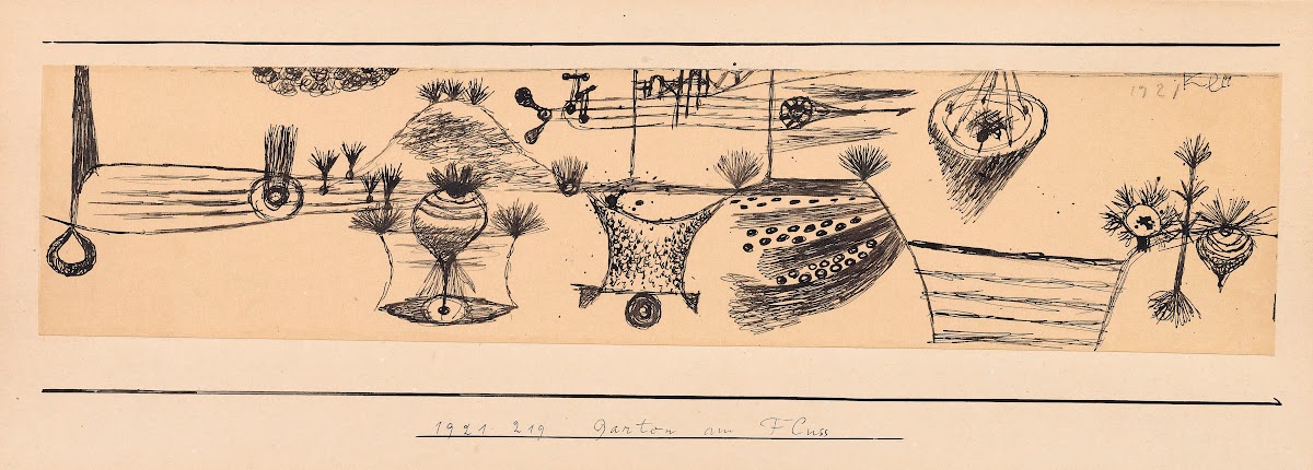 Garten am Fluss 1921