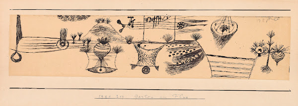 Garten am Fluss 1921