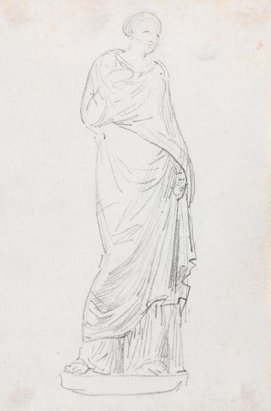 Statue of a Female in a Toga probably c 1754 1765