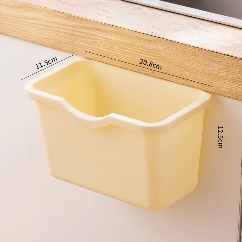 Wall Trash Can, Plastic, up to 4 L