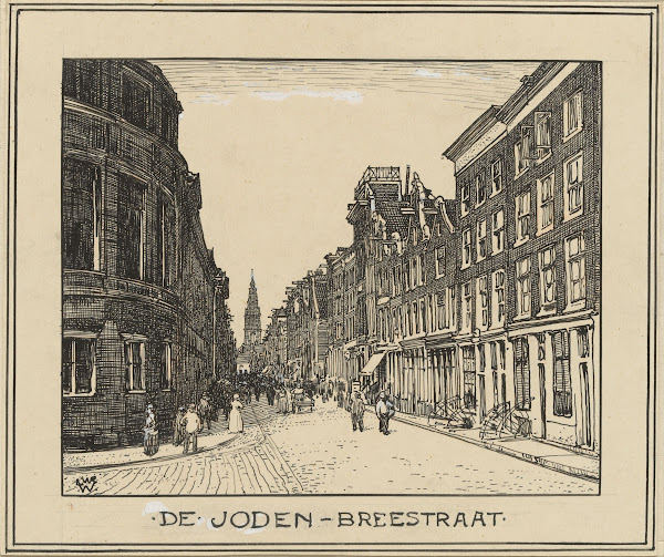 De Joden Breestraat te Amsterdam 20th century