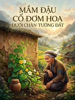 Bìa truyện Mầm Đậu Cổ Đơm Hoa Dưới Chân Tường Đất