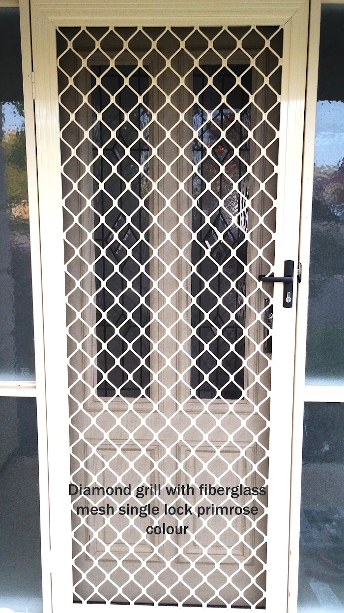 Diamond Grille security door