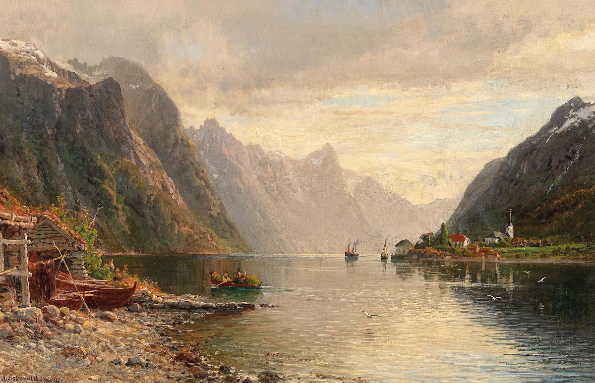 Fjordlandschaft 1891