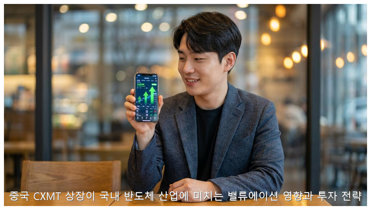 중국 CXMT 상장이 국내 반도체 산업에 미치는 밸류에이션 영향과 투자 전략 핵심 안내 및 분석 인포그래픽 (7)