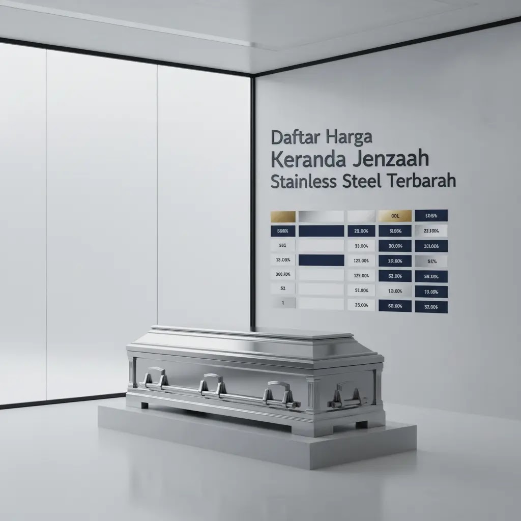 Daftar harga keranda jenazah stainless steel terbaru