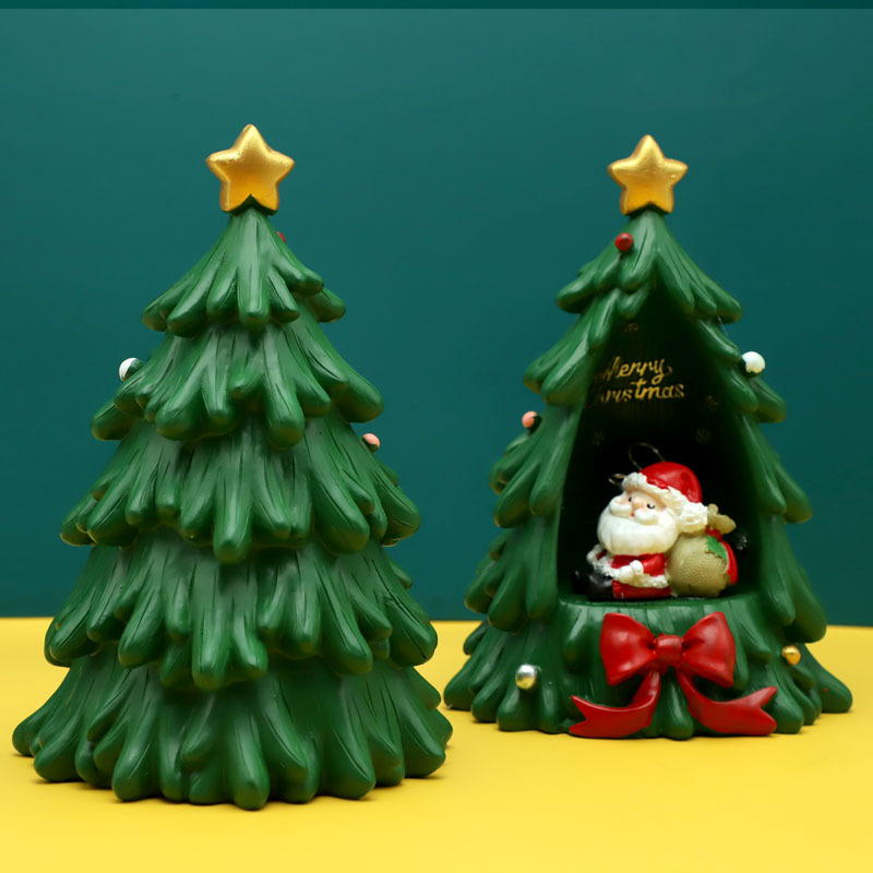 Santa Claus night light made of resin