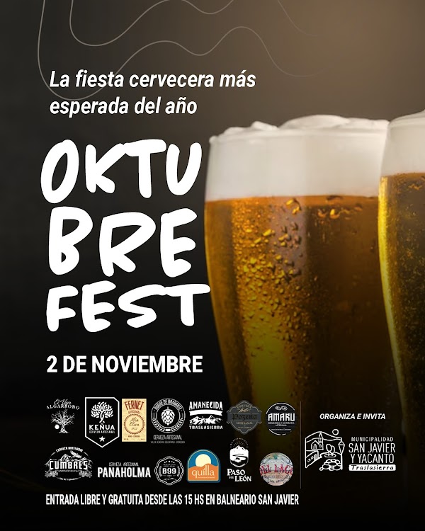 OKTUBREFEST - Fiesta Cervecera
