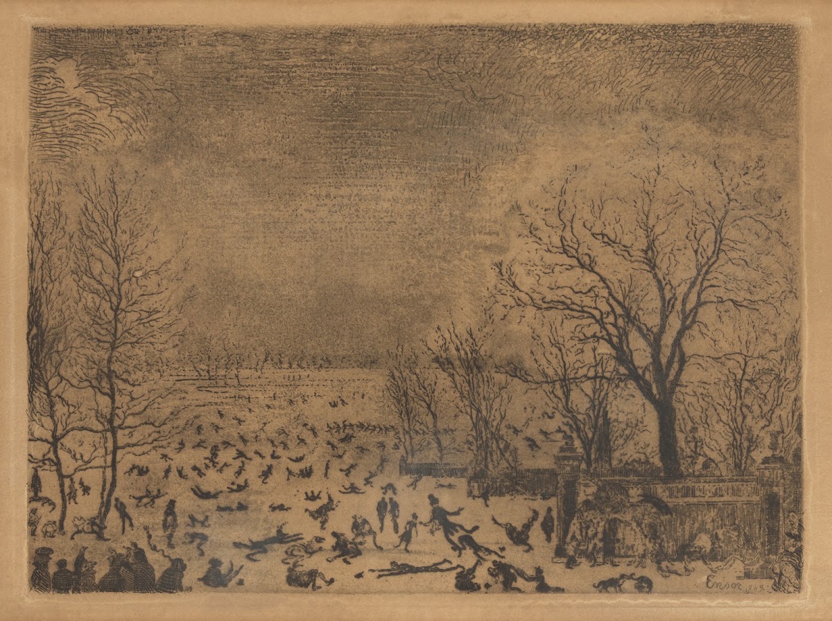 De schaatsenrijders De schaatsers 1889