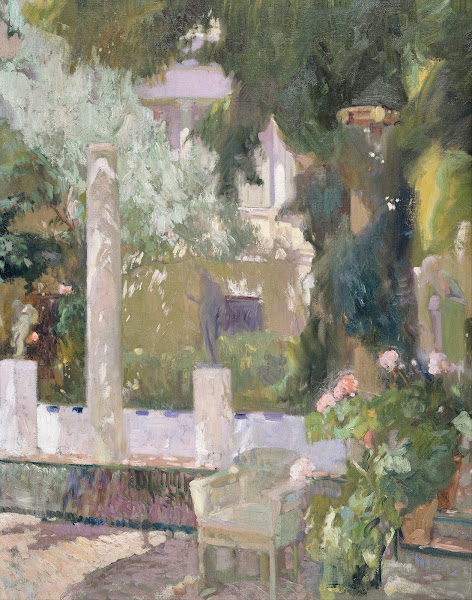 The Gardens at the Sorolla Family House 1920