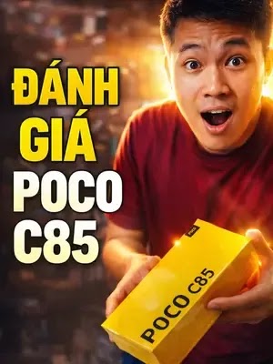 𝐏𝐎𝐂𝐎 𝐂𝟖𝟓 – Smartphone phổ thông pin bền, thiết kế đẹp vừa mua chính hãng dịp Tết 🌿💖 POCO tiếp tục mang đến một 