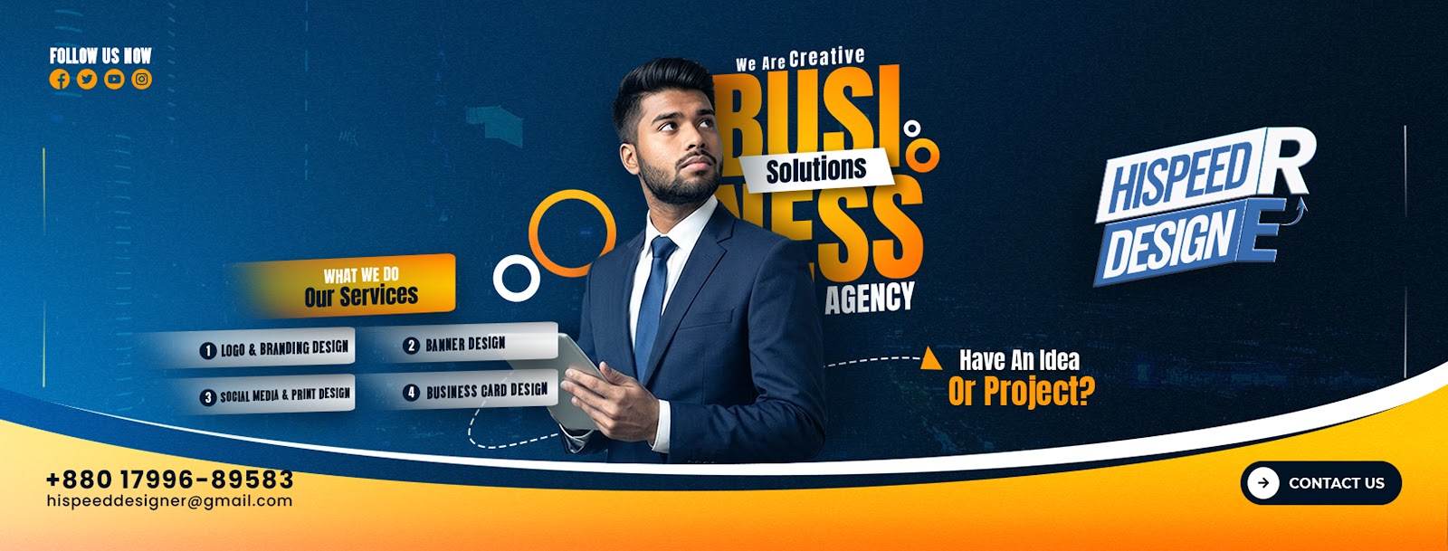 HiSpeed Designer Banner