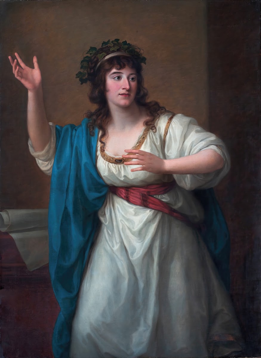 Portrait of the Impromptu Virtuoso Teresa Bandettini Landucci of Lucca 1794