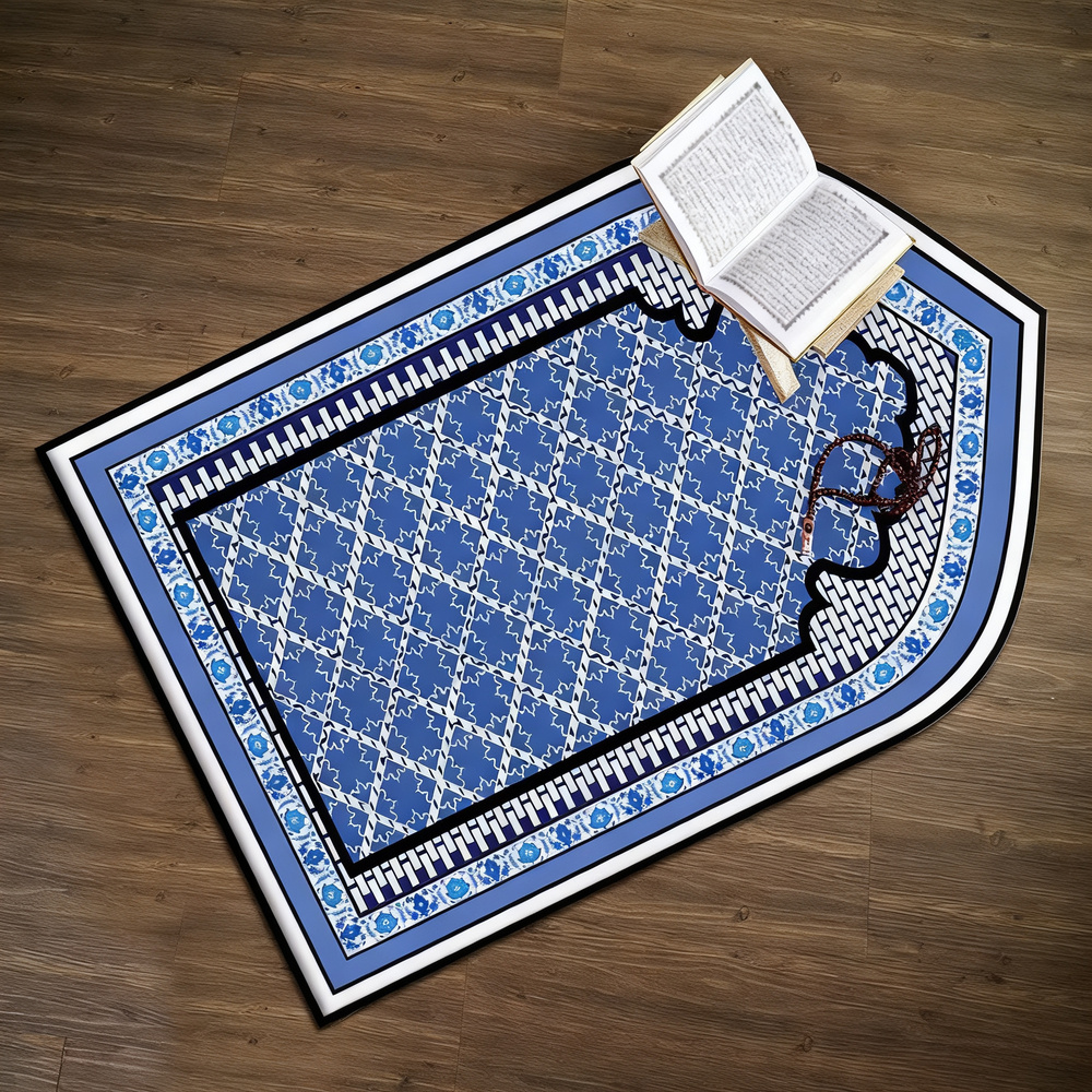 Gebetsmatte mit geometrischem Muster
