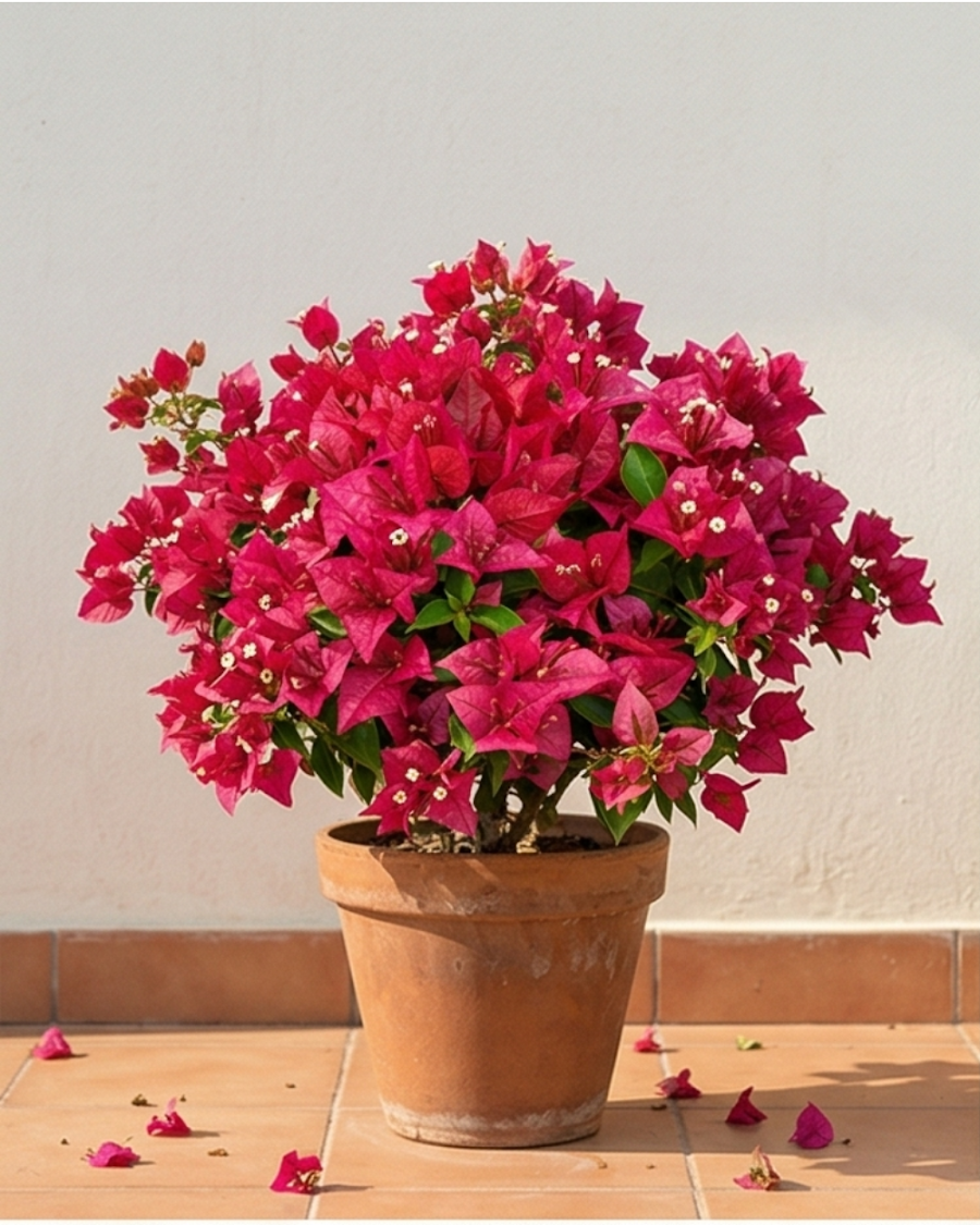 Imported Brezza Magenta Bougainvillea Plant — view 1