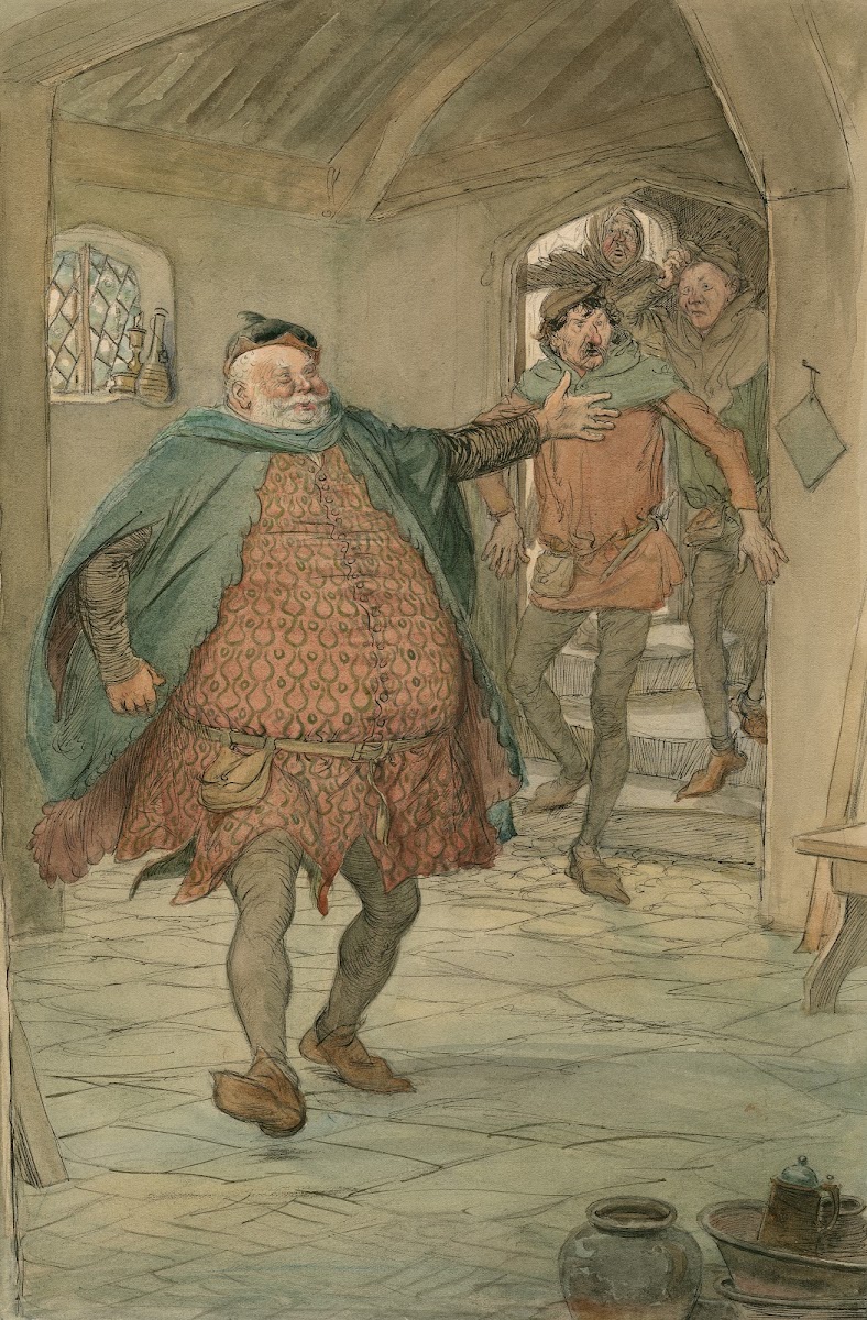 Illustrations to Merry wives of Windsor Pl05 1910