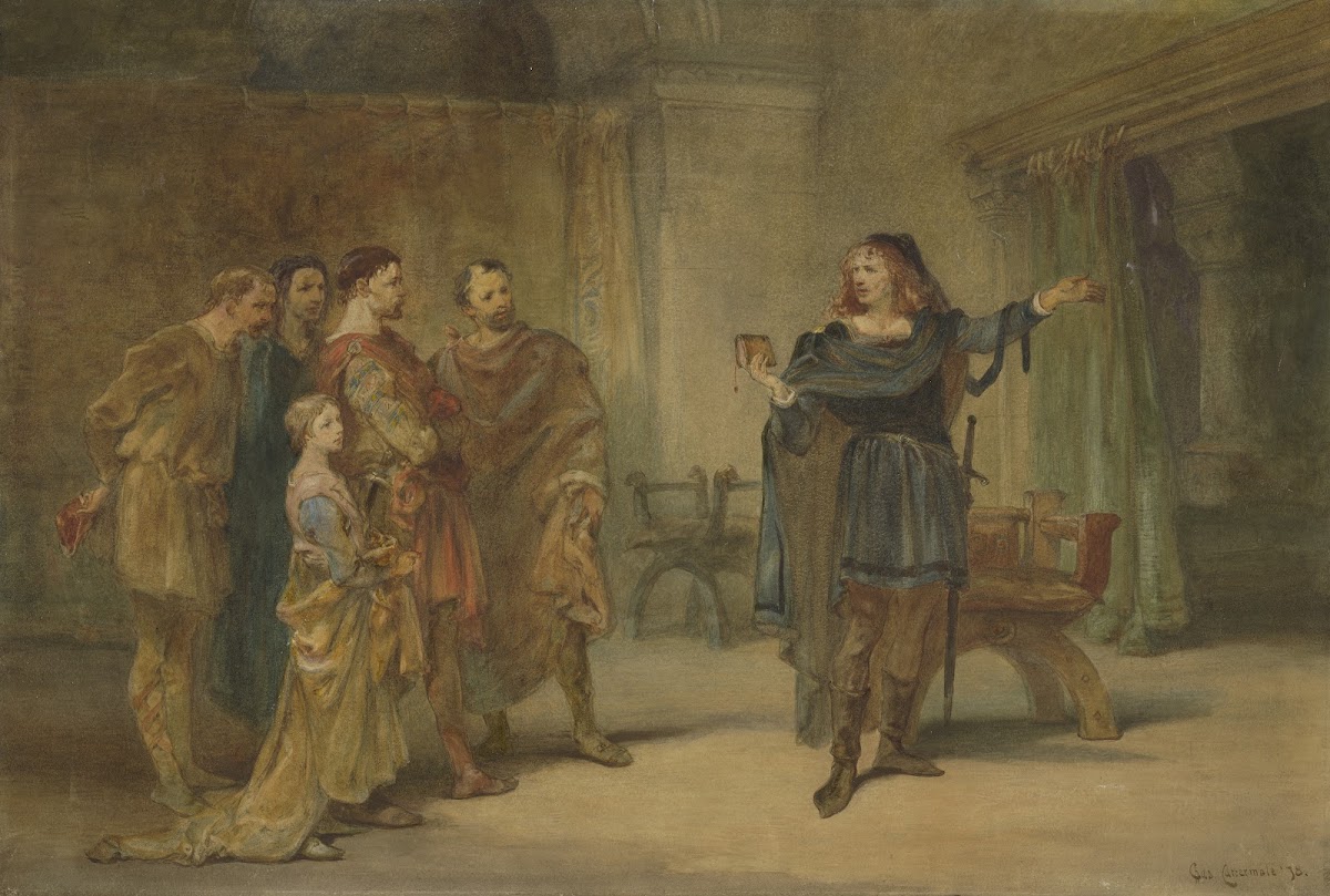 Hamlet and the players Hamlet III2 1878