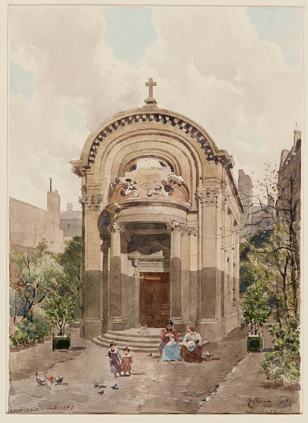 Chapelle de lancien collège des Lombards 15 rue des Carmes 5ème arrondissement 1