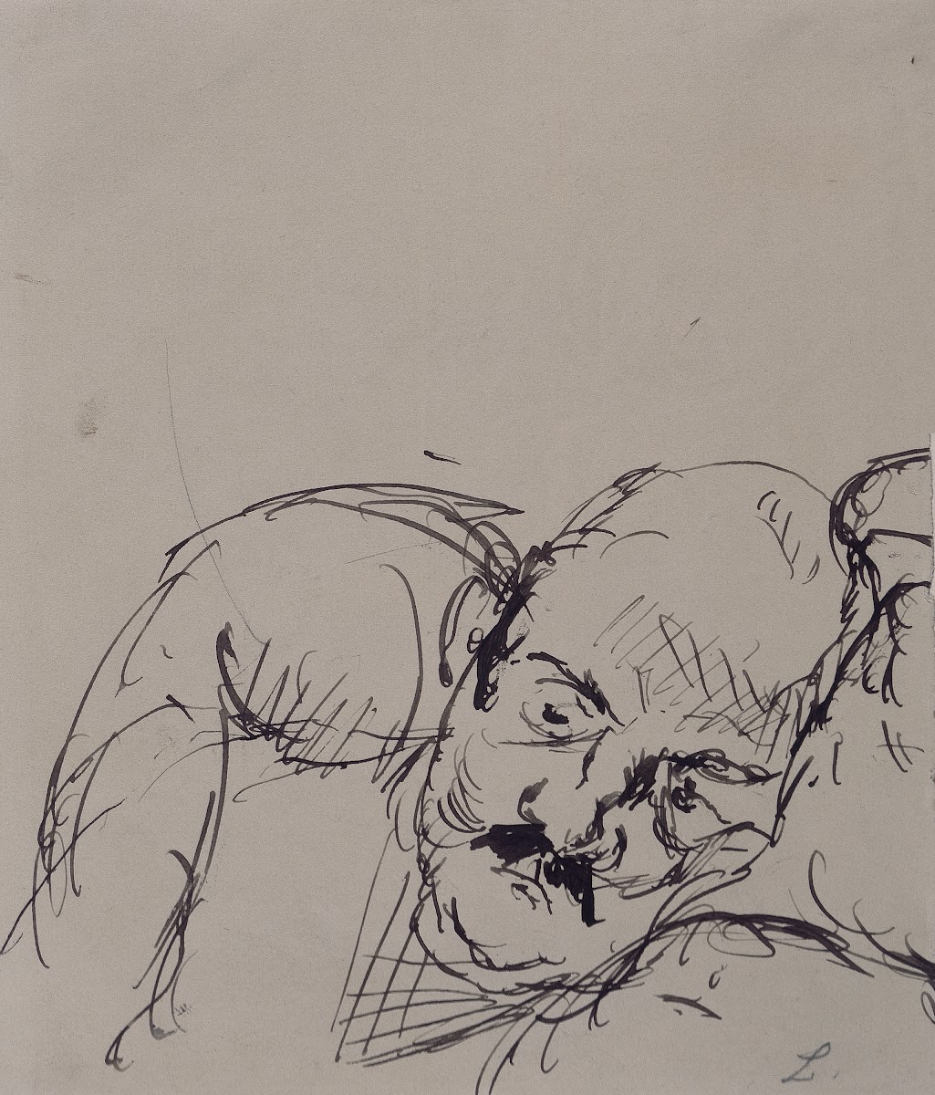 Ugi Battenberg auf einem Kissen ruhend 1917