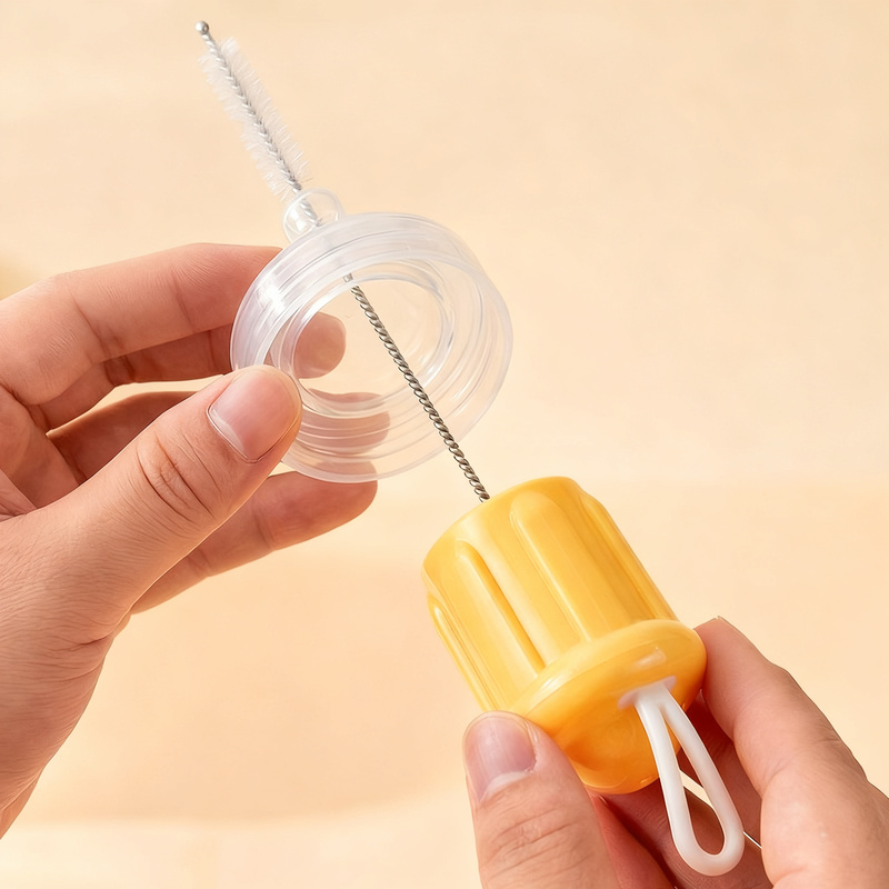 Silicone cleaning brush, 3-in-1
