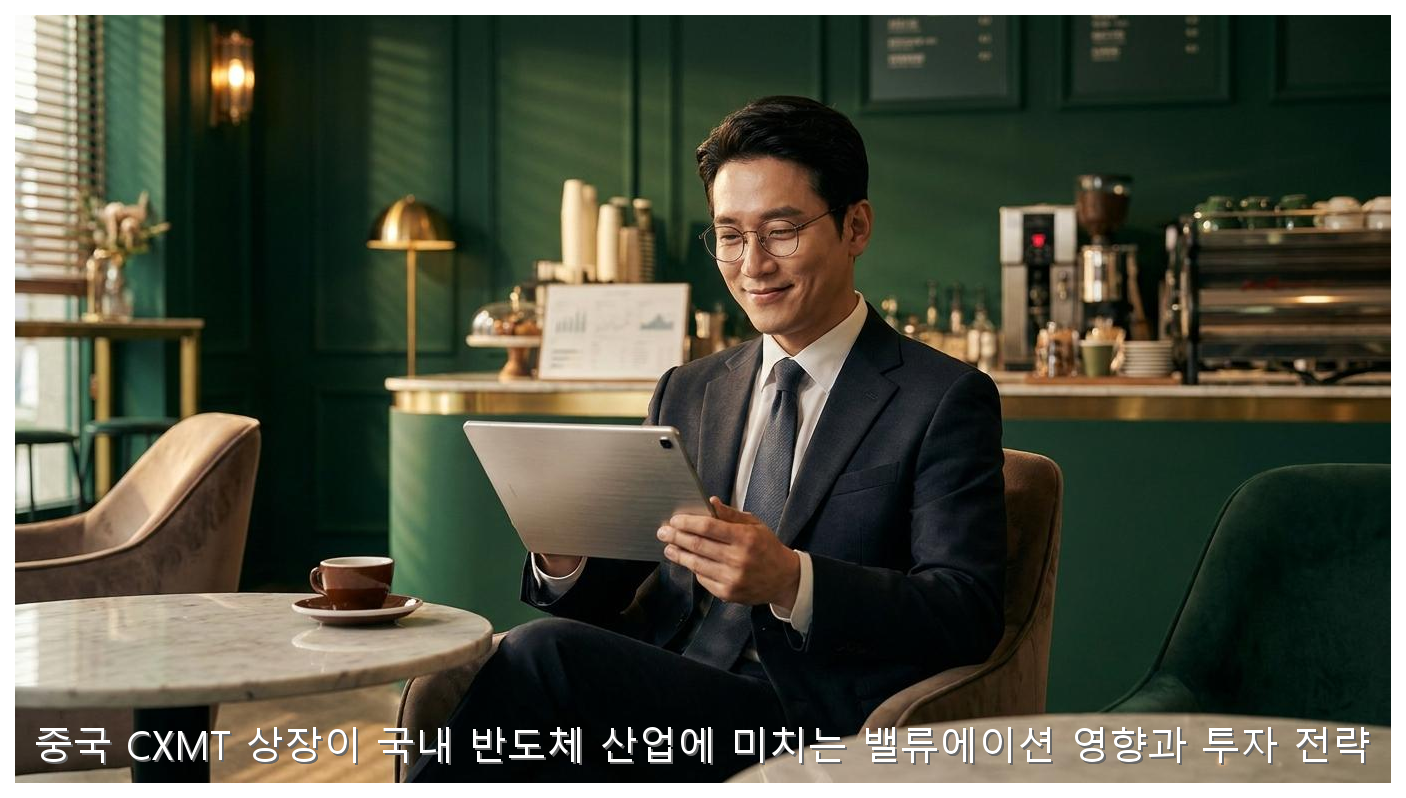 중국 CXMT 상장이 국내 반도체 산업에 미치는 밸류에이션 영향과 투자 전략 핵심 안내 및 분석 인포그래픽 (5)