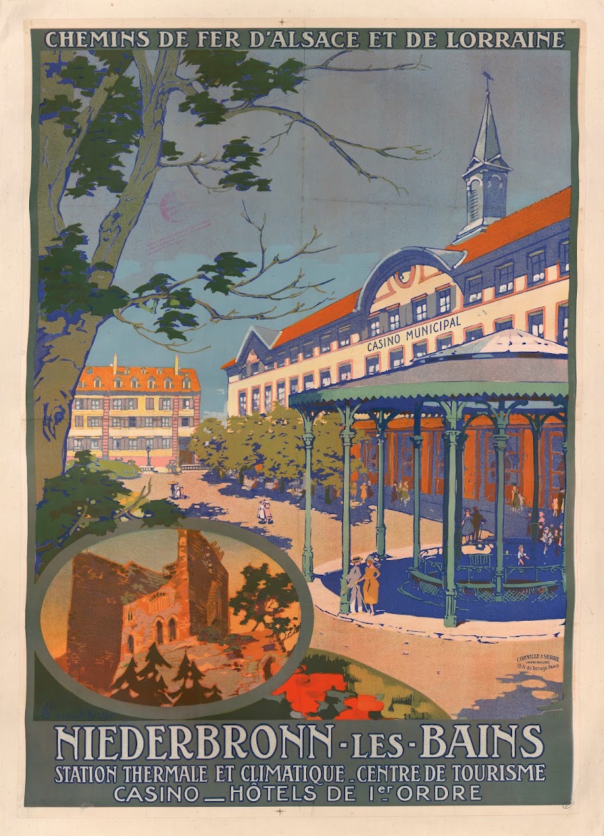 Chemins De Fer DAlsace Et De Lorraine Niederbronn Les Bains