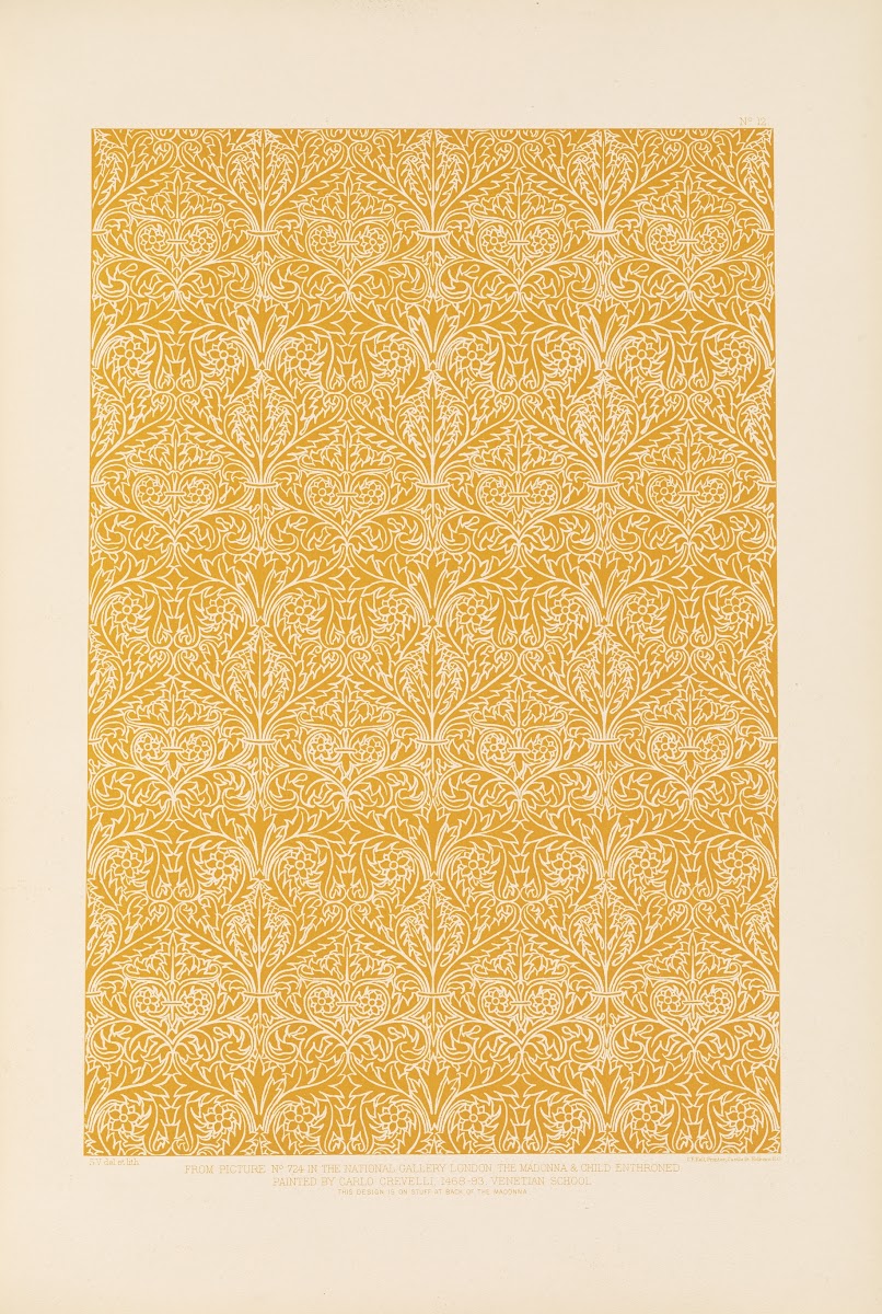 Fifteenth century Italian ornament Pl12 1886