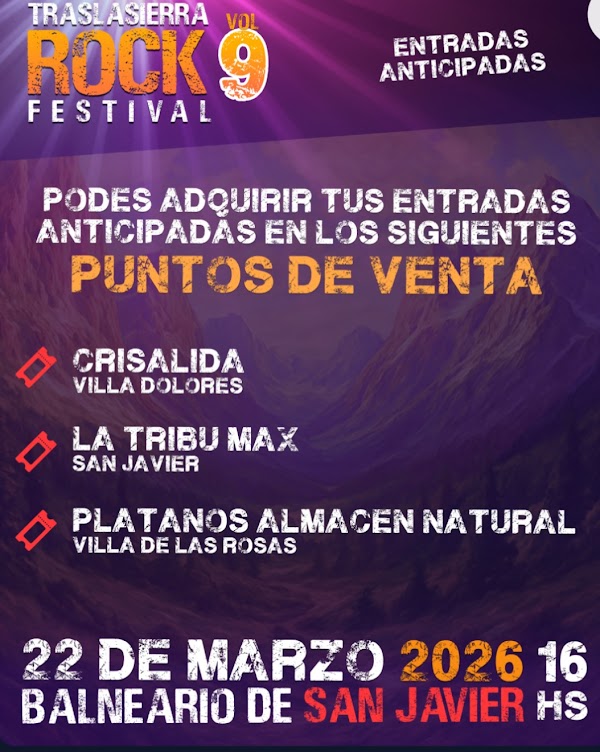 Traslasierra Rock Festival Vol 9
