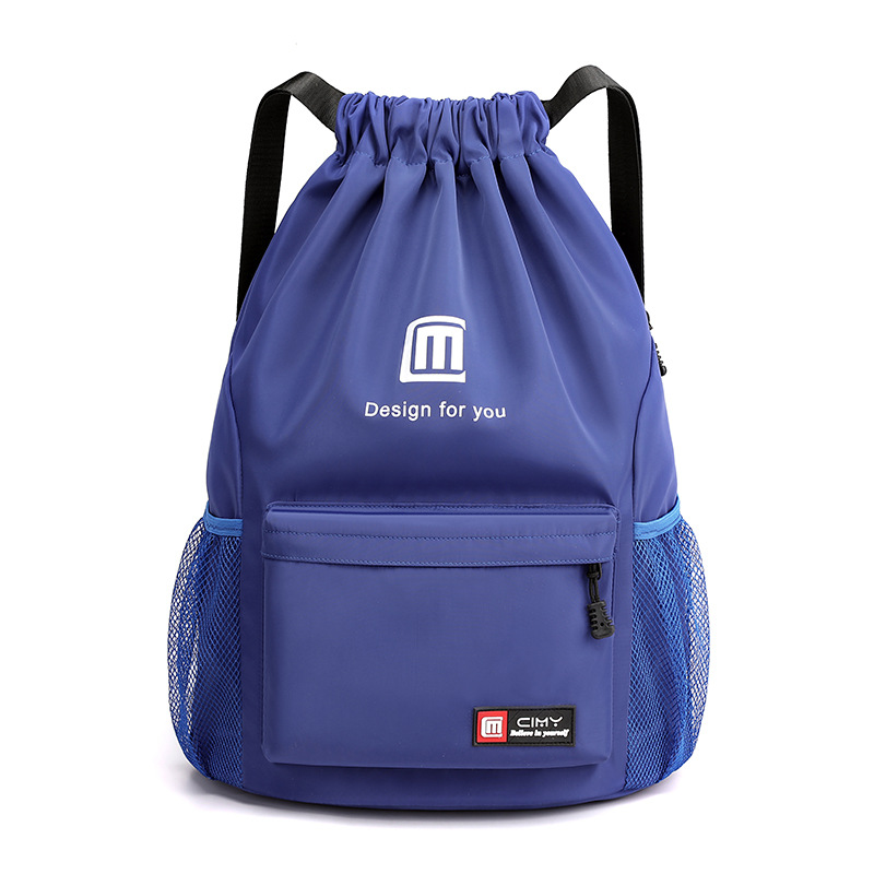 Nylon backpack, 20–35 L, breathable, drawstring