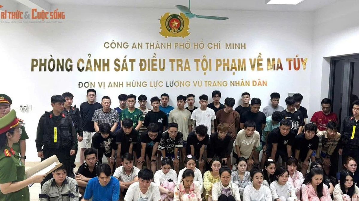 Công an TP HCM khởi tố 50 đối tượng liên quan đến ma túy - Báo Tri thức &amp; Cuộc sống