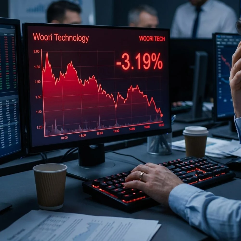 긴급 진단! 우리기술, -3.19% 하락! 초보 투자자, 이 핵심 정보 모르면 '손해'봅니다!