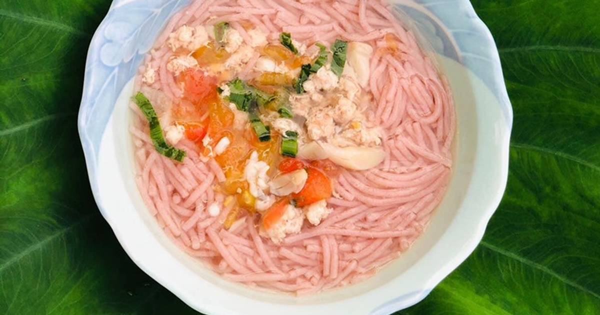 Bún gạo lứt_ăn dặm