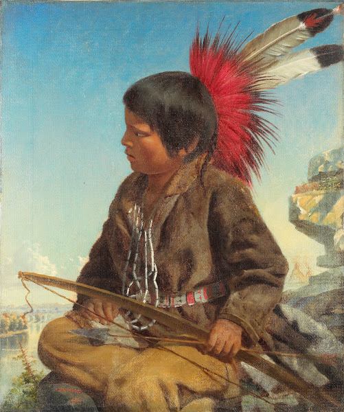 Indian Boy at Fort Snelling 1862