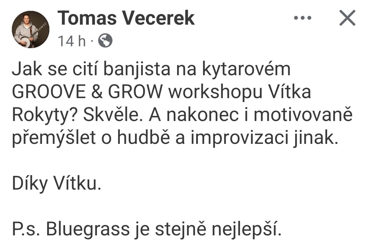 Recenze — Tomáš Večerek