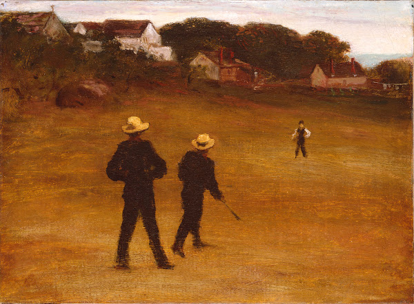 The Ball Players c 1877