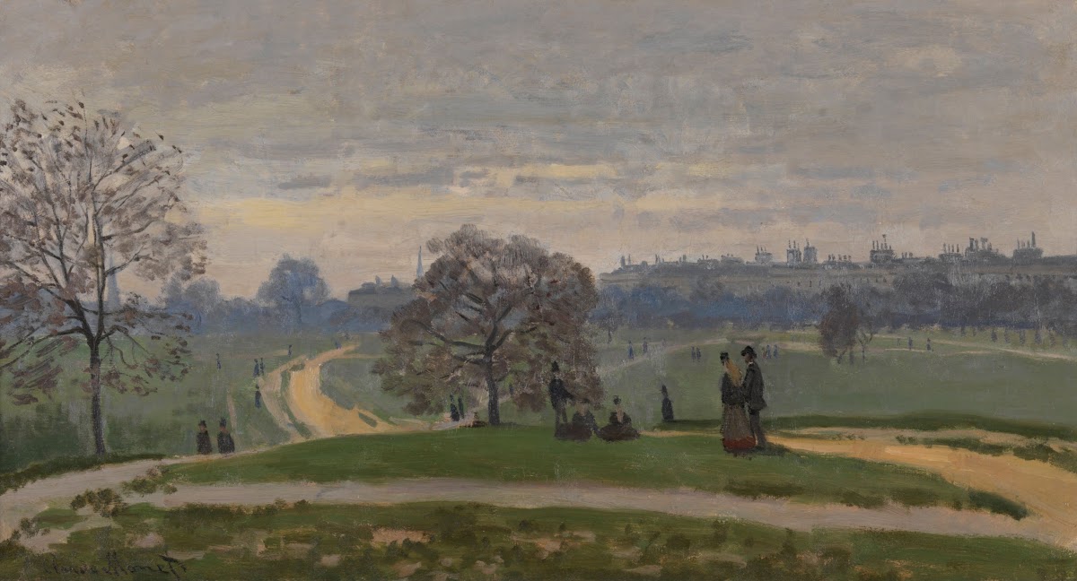 Hyde Park London circa 1871