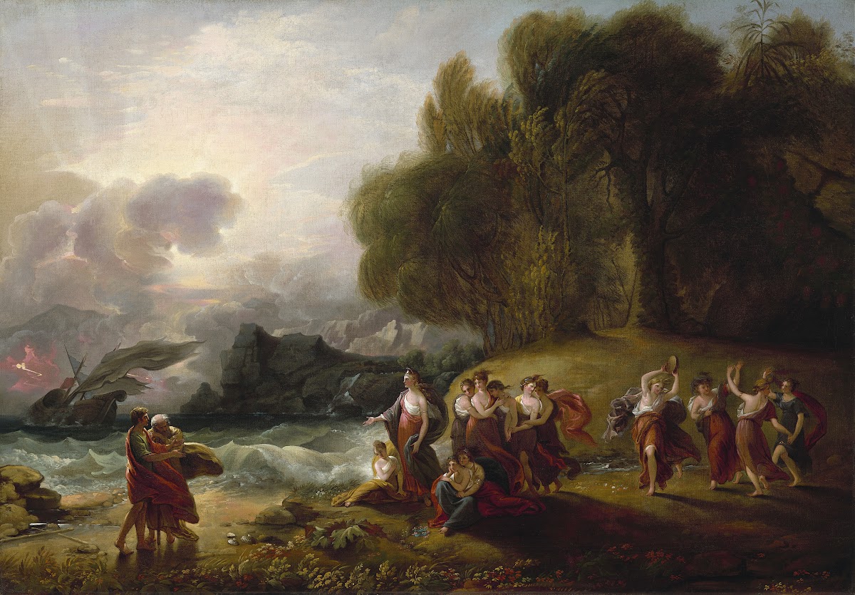 Telemachus and Calypso C 1809