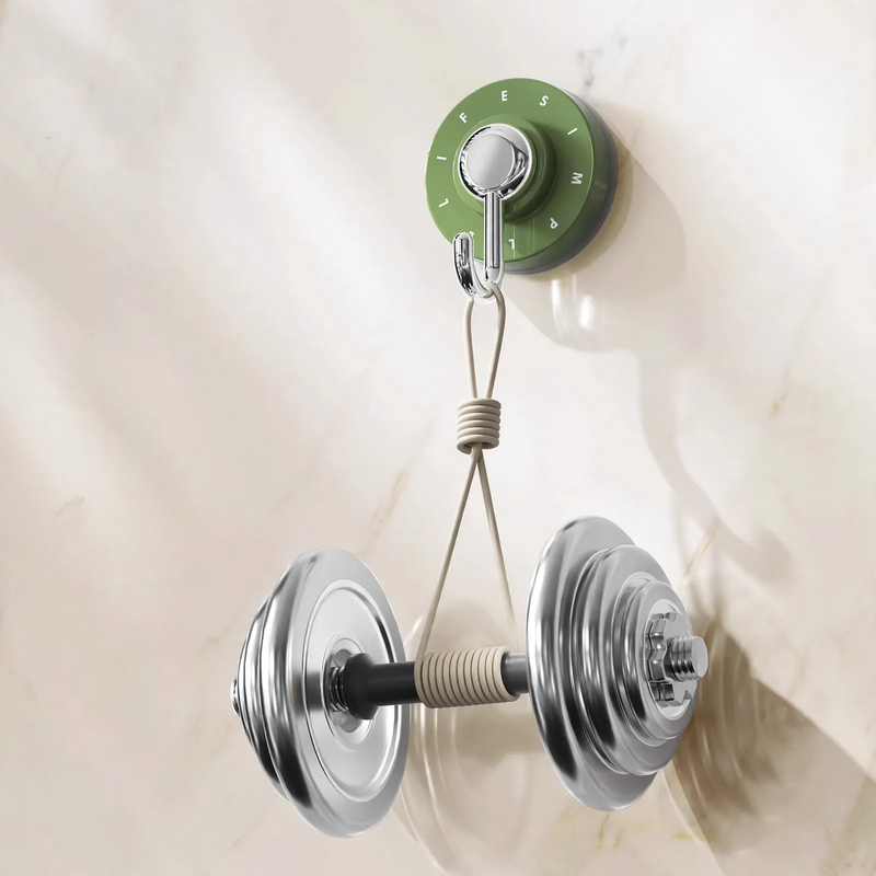 Suction hook, set of 4, plastic