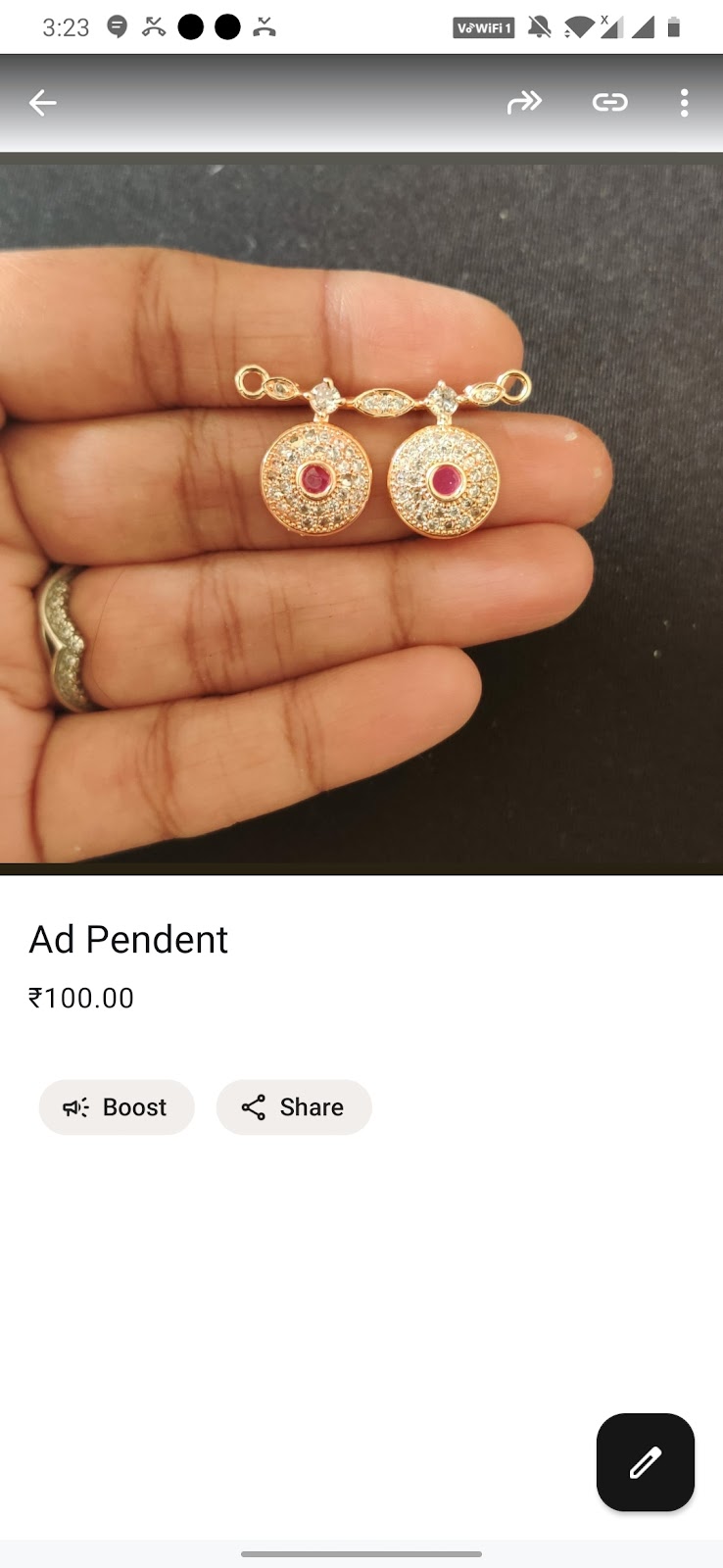 Two Wati Pendent I