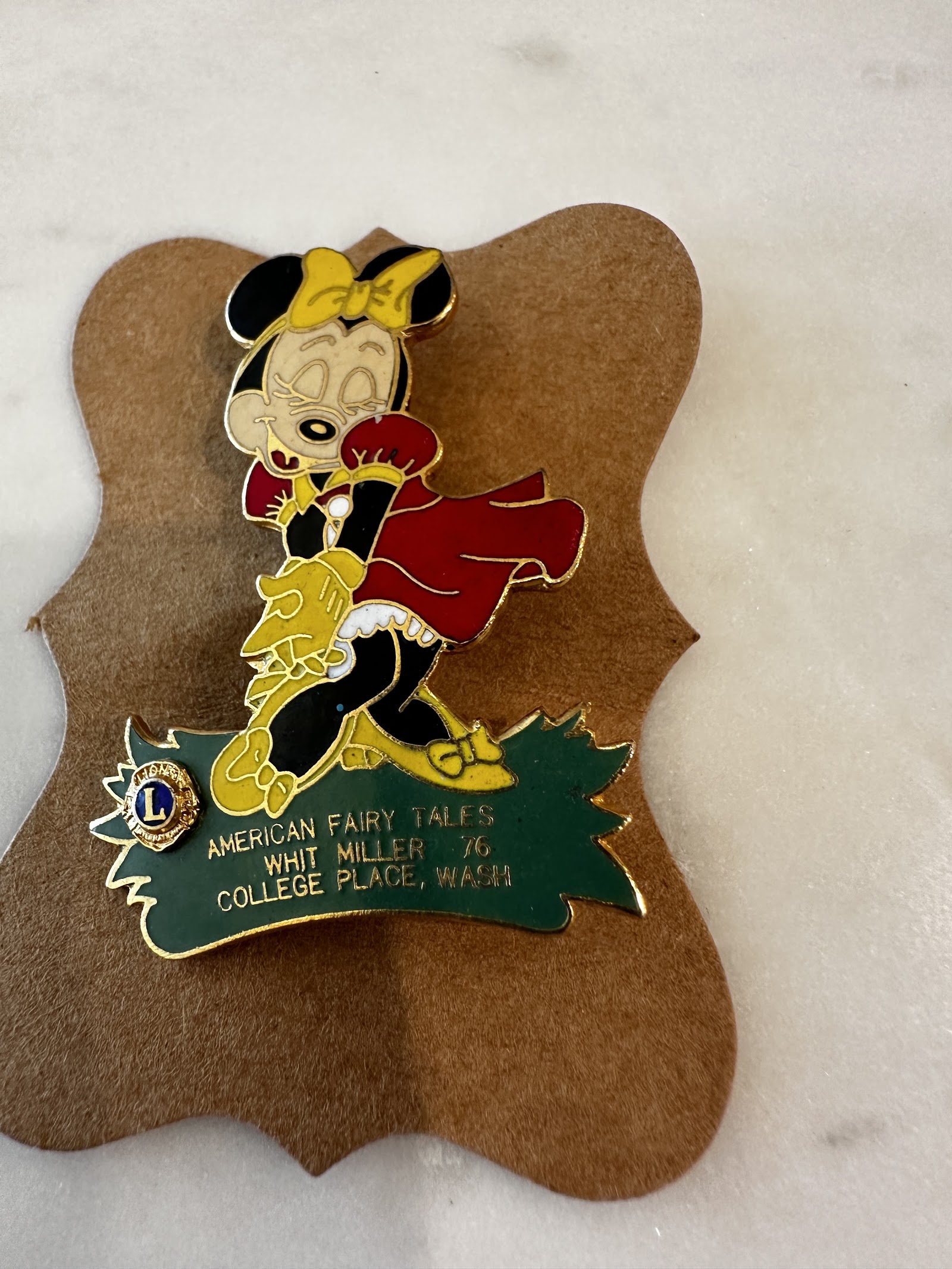Disney Halloween enamel pin featuring Mickey Mouse dressed in costume, official Disney merchandise from the 2000s–2010s