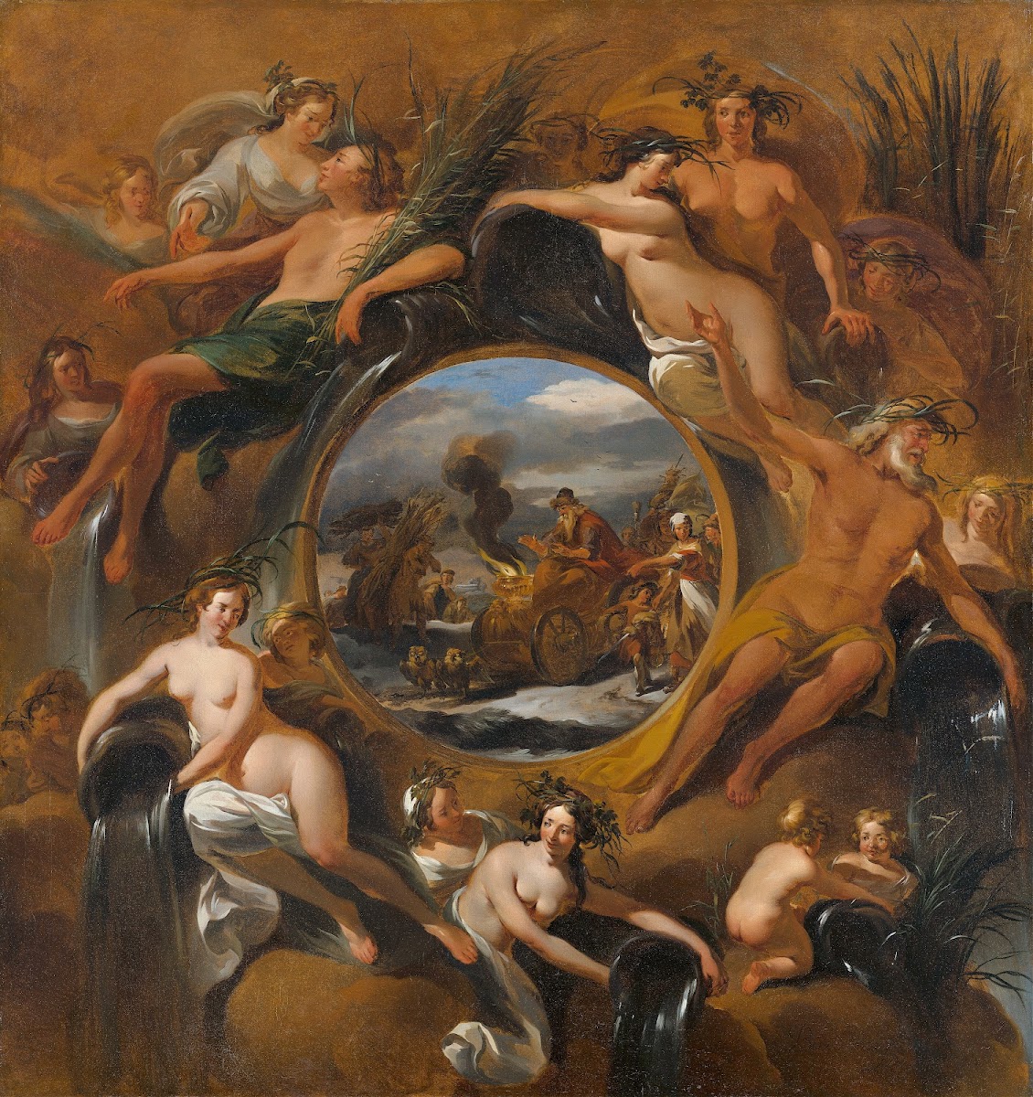 Allegory of Winter C 1670