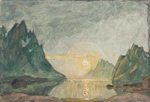 Midnight Sun Study from North Norway