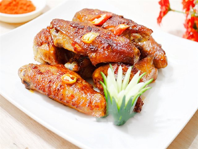 Cánh Gà Nướng Muối Ớt