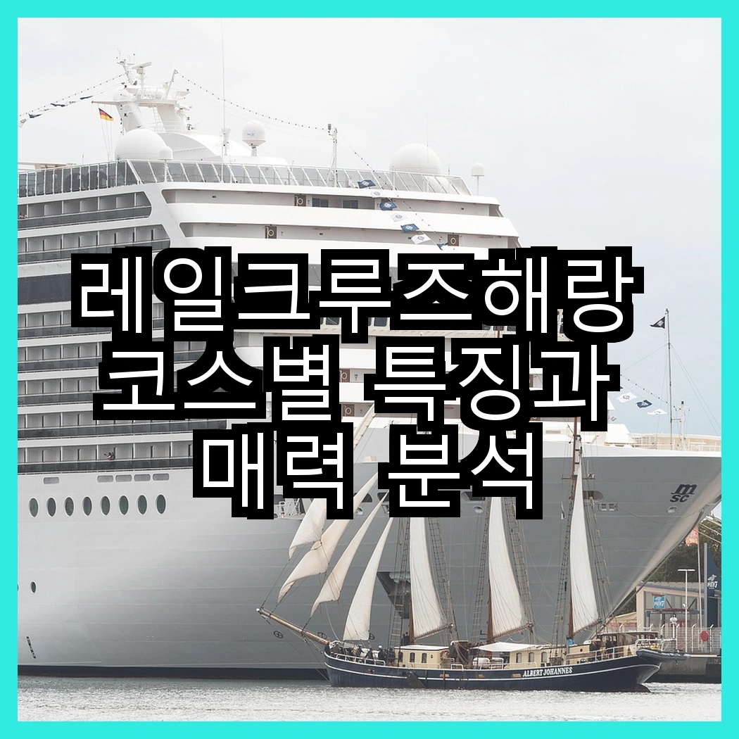 레일크루즈해랑 코스별 특징과 매력 분석 썸네일