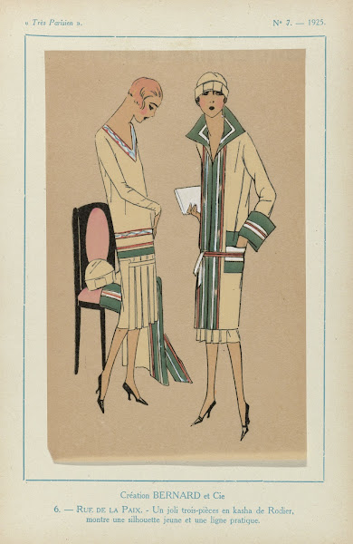 Création Bernard Et Cie  Rue De La Paix 1925