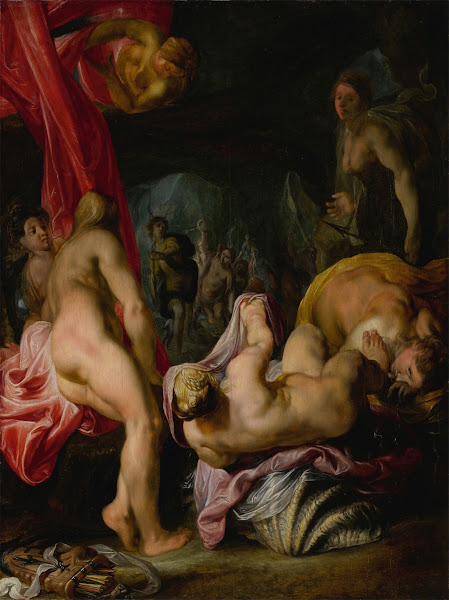 Diana and Actaeon circa 1615