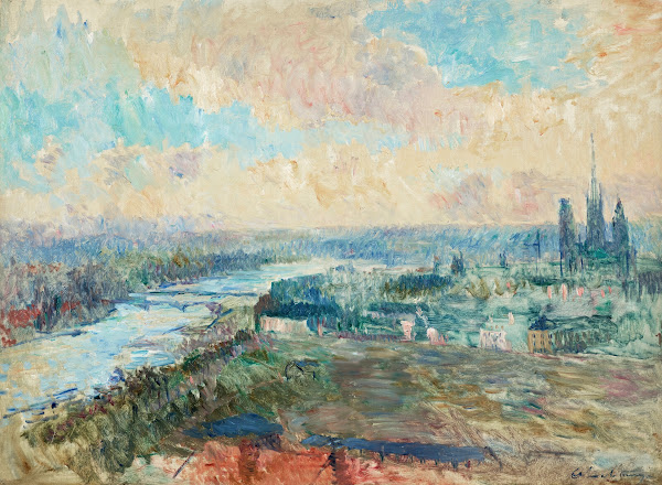 La Seine à Rouen 1905 1910