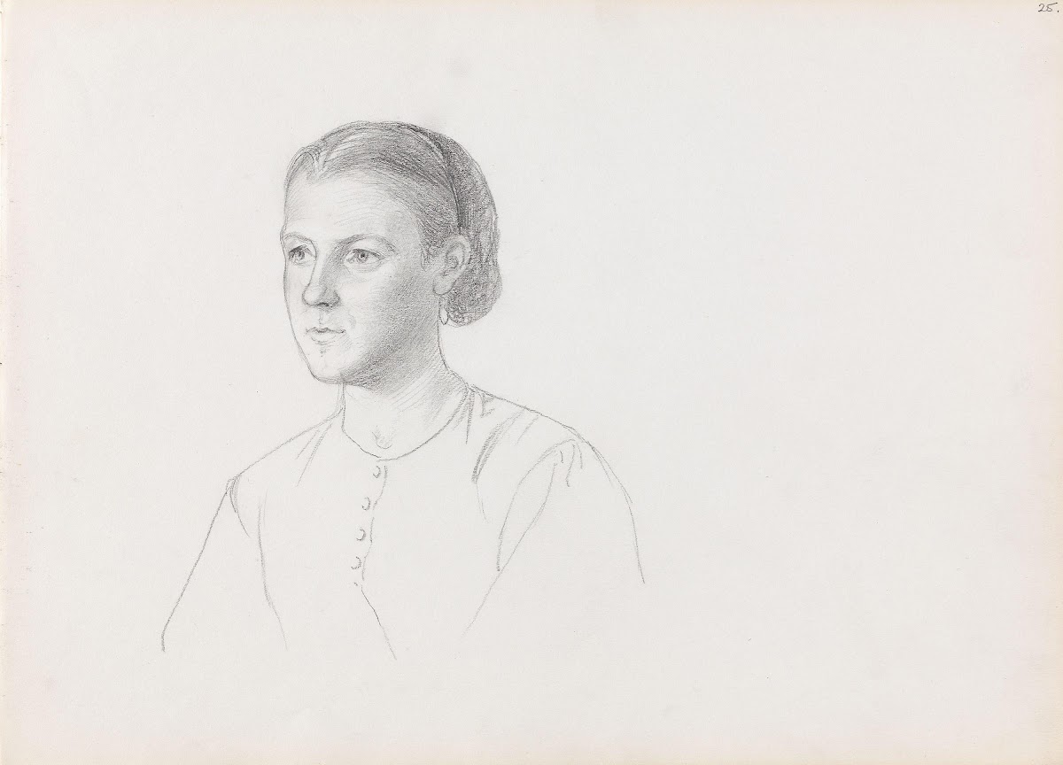 Portrait of a woman Between 1867 and 1872